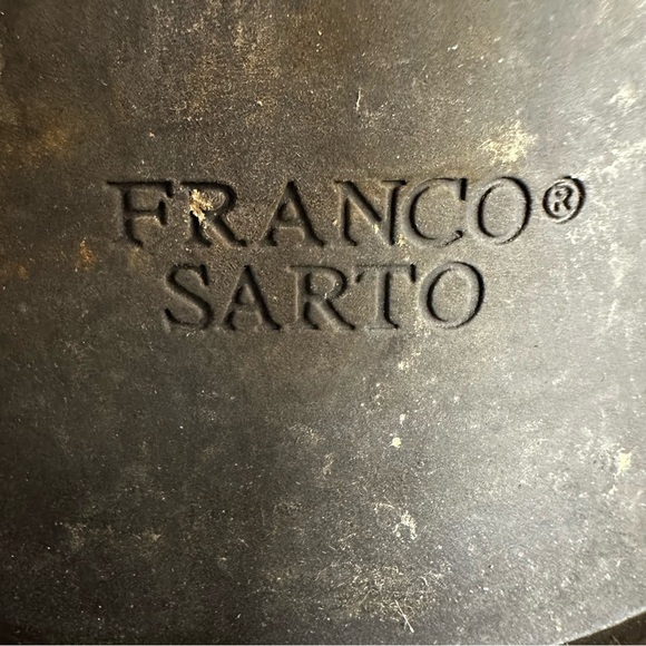 Franco Sarto Genuine Leather Slouchy Ankle Boots - Distressed Women's Size 9 - Picture 5 of 9